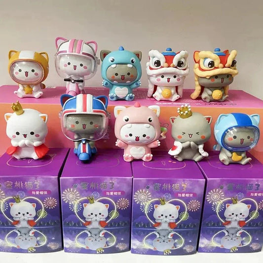 Peach And Goma Figurines - DuduBubuShop.com