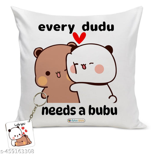 Bubu Dudu love cushion gift for wife