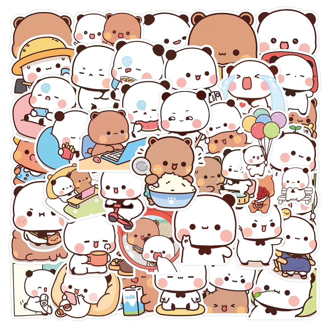 Best Bubu and Dudu Stickers for Laptops, Phones, and Decor