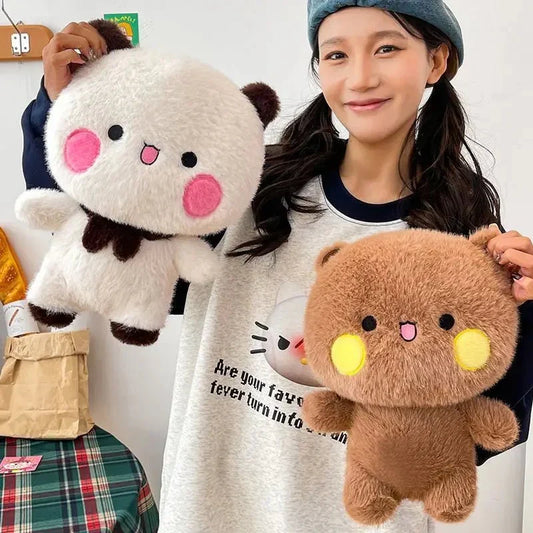 Peluches de Bubu y Dudu: Bubu el panda y Dudu el oso