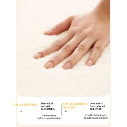 Soft plush surface of the Bubu and Dudu rug