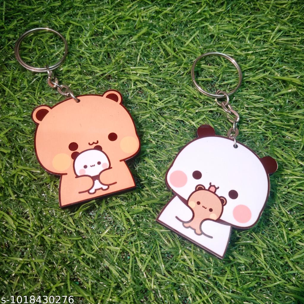 Dudu Bubu keychain on bag