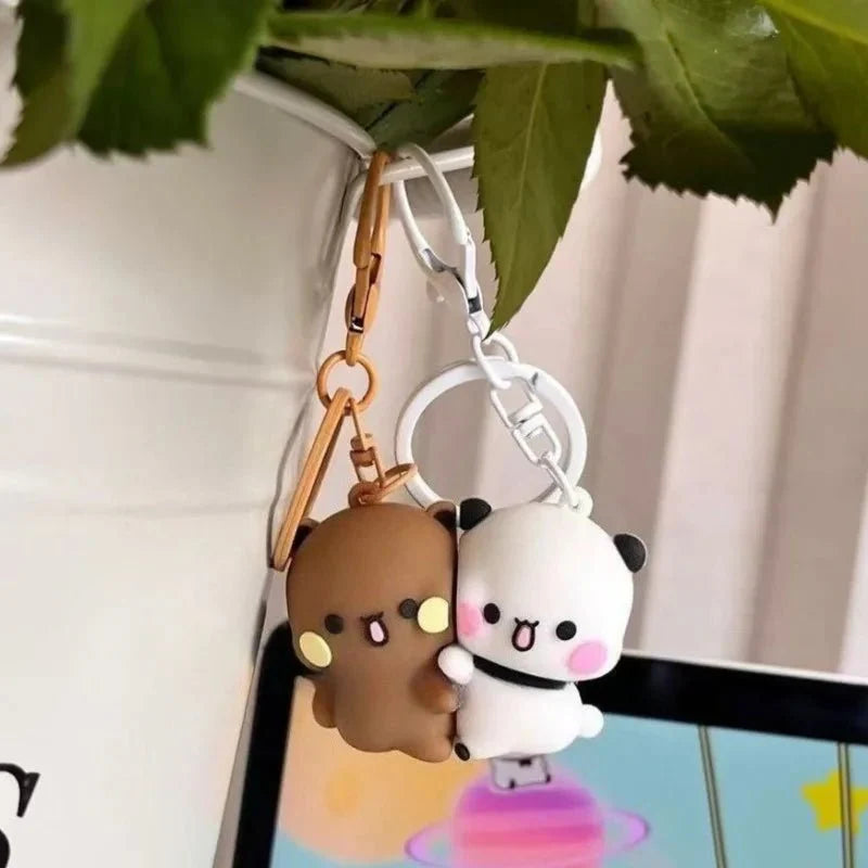 Bubu and Dudu love keychain - DuduBubuShop.com