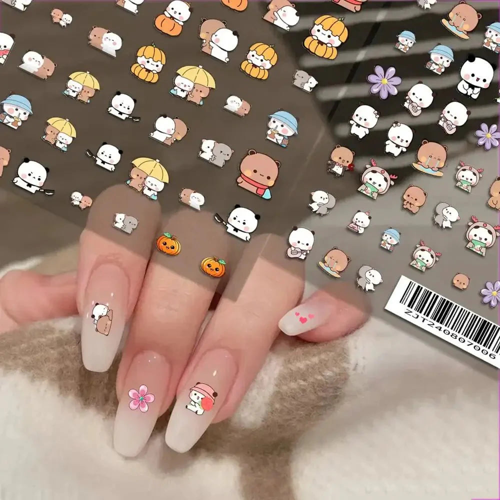 Bubu and Dudu nail art stickers - DuduBubuShop.com