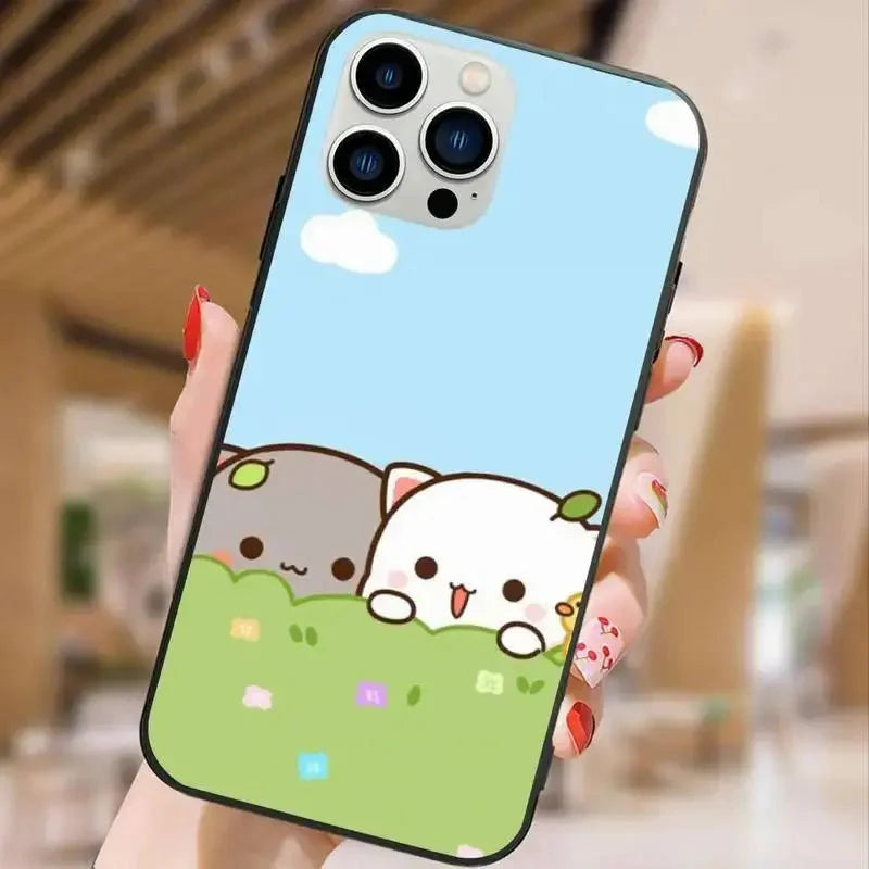Bubu & Dudu Peach & Goma Iphone Cases - DuduBubuShop.com