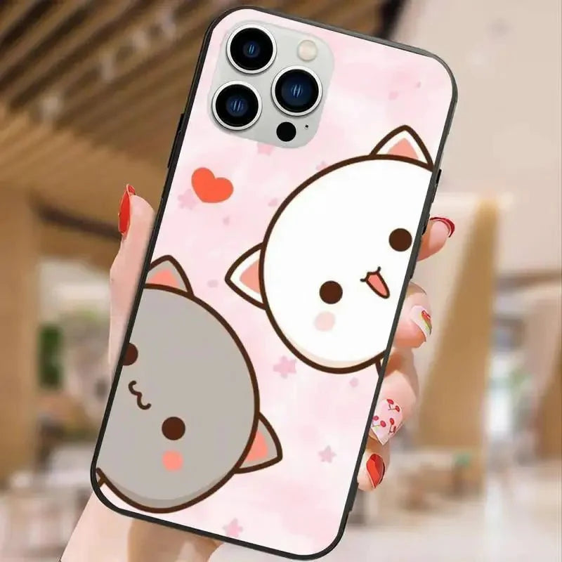 Bubu & Dudu Peach & Goma Iphone Cases - DuduBubuShop.com