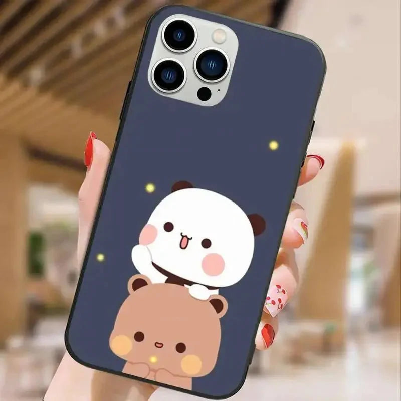Bubu & Dudu Peach & Goma Iphone Cases - DuduBubuShop.com