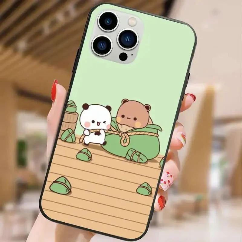 Bubu & Dudu Peach & Goma Iphone Cases - DuduBubuShop.com
