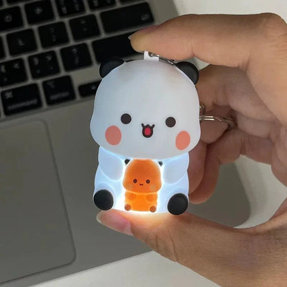 Bubu holding Dudu keychain - DuduBubuShop.com