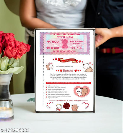 Bubu Dudu love agreement terms and conditions
