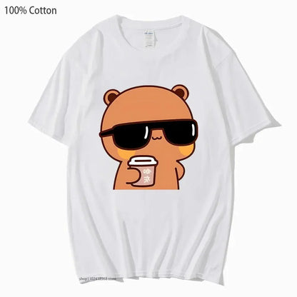 Cute Couple Dudu & Bubu Shirts - DuduBubuShop.com