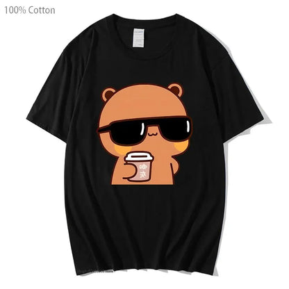 Cute Couple Dudu & Bubu Shirts - DuduBubuShop.com