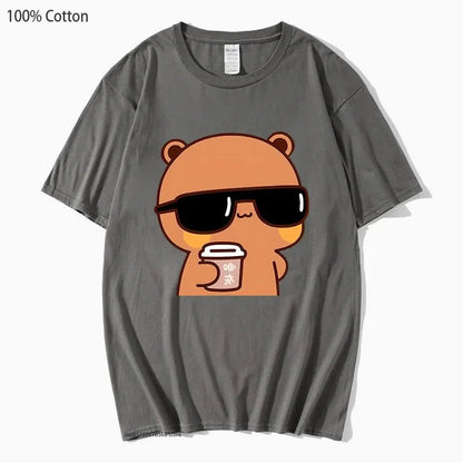 Cute Couple Dudu & Bubu Shirts - DuduBubuShop.com