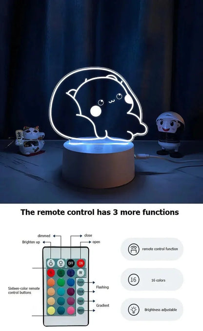 Dudu Night Light 16 Colours - DuduBubuShop.com
