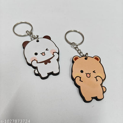 Bubu Dudu keychain pair details