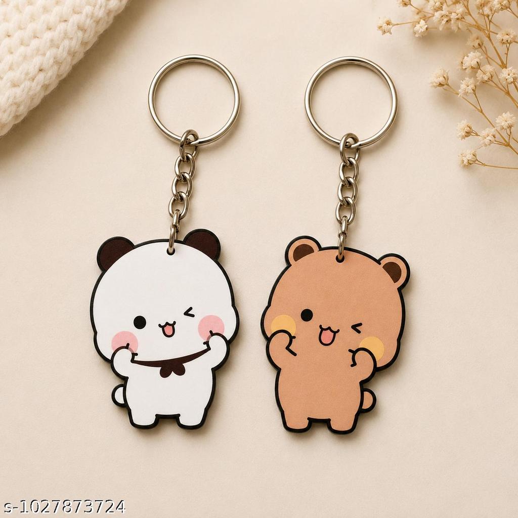 Bubu Dudu matching couple keyrings