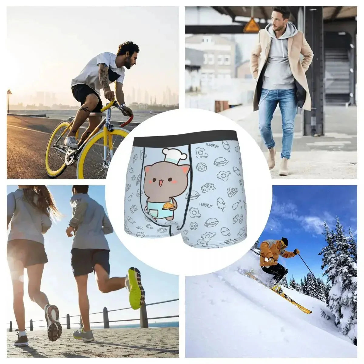Peach and Goma Boxers - DuduBubuShop.com
