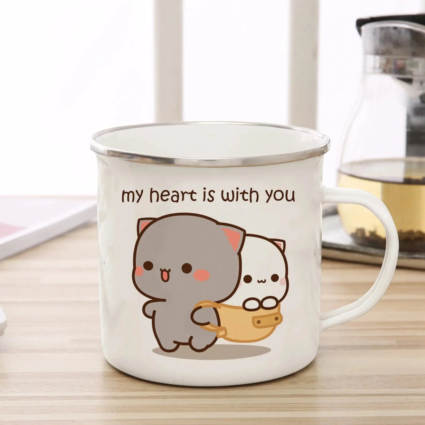 Peach And Goma Cup - DuduBubuShop.com