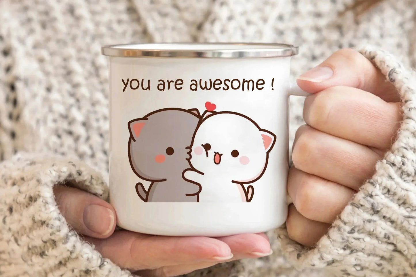 Peach And Goma Cup - DuduBubuShop.com
