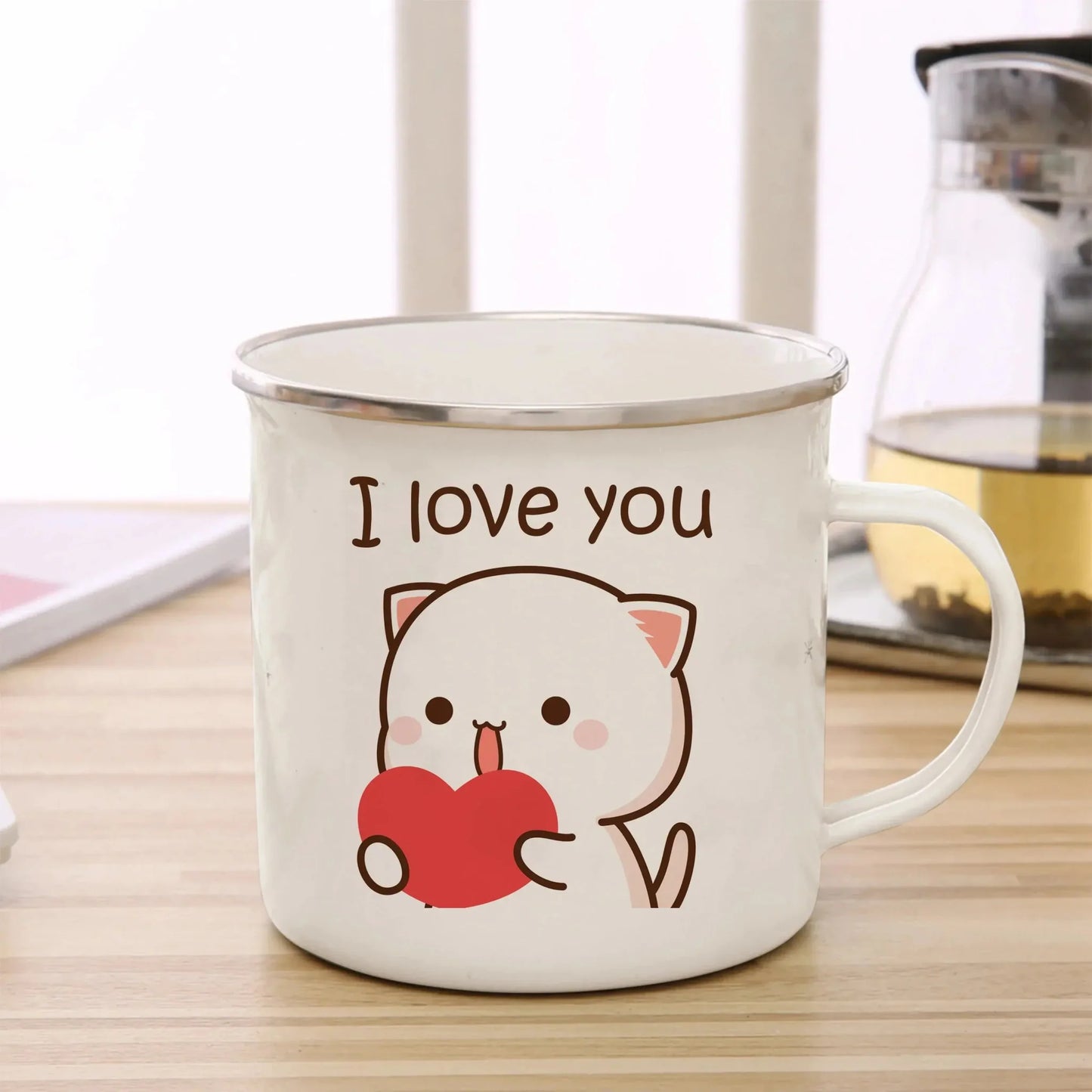 Peach And Goma Cup - DuduBubuShop.com