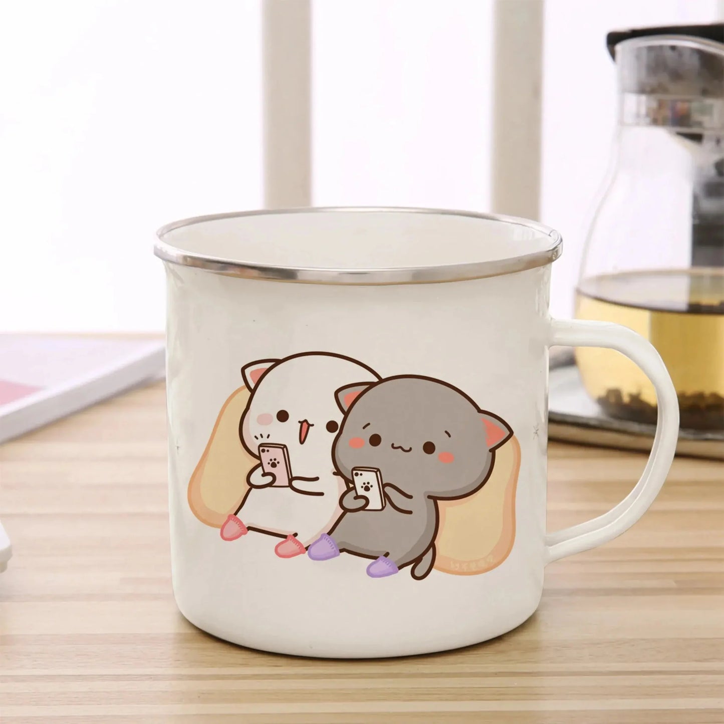 Peach And Goma Cup - DuduBubuShop.com