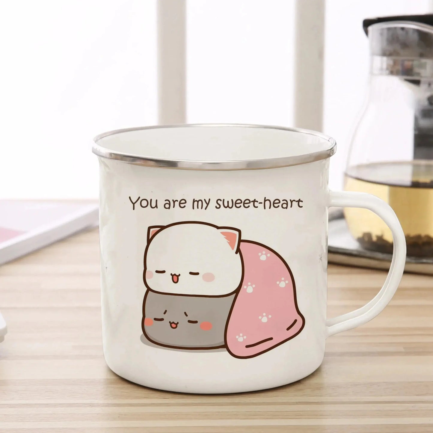Peach And Goma Cup - DuduBubuShop.com