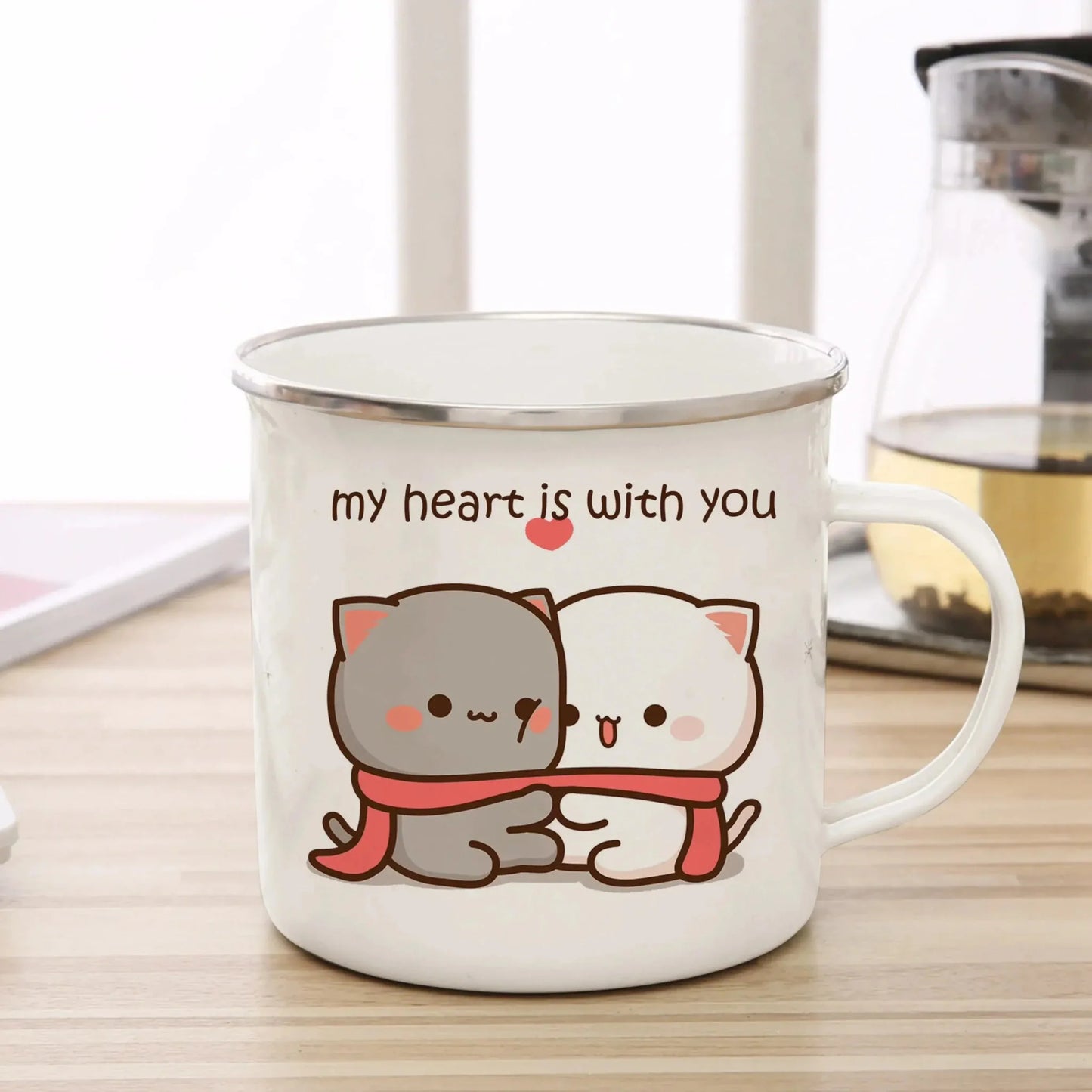 Peach And Goma Cup - DuduBubuShop.com