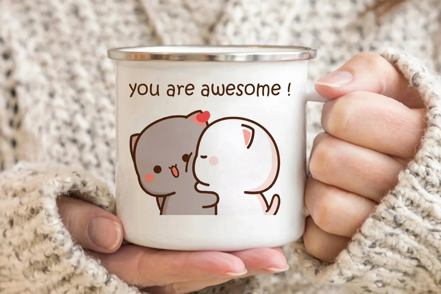 Peach And Goma Cup - DuduBubuShop.com