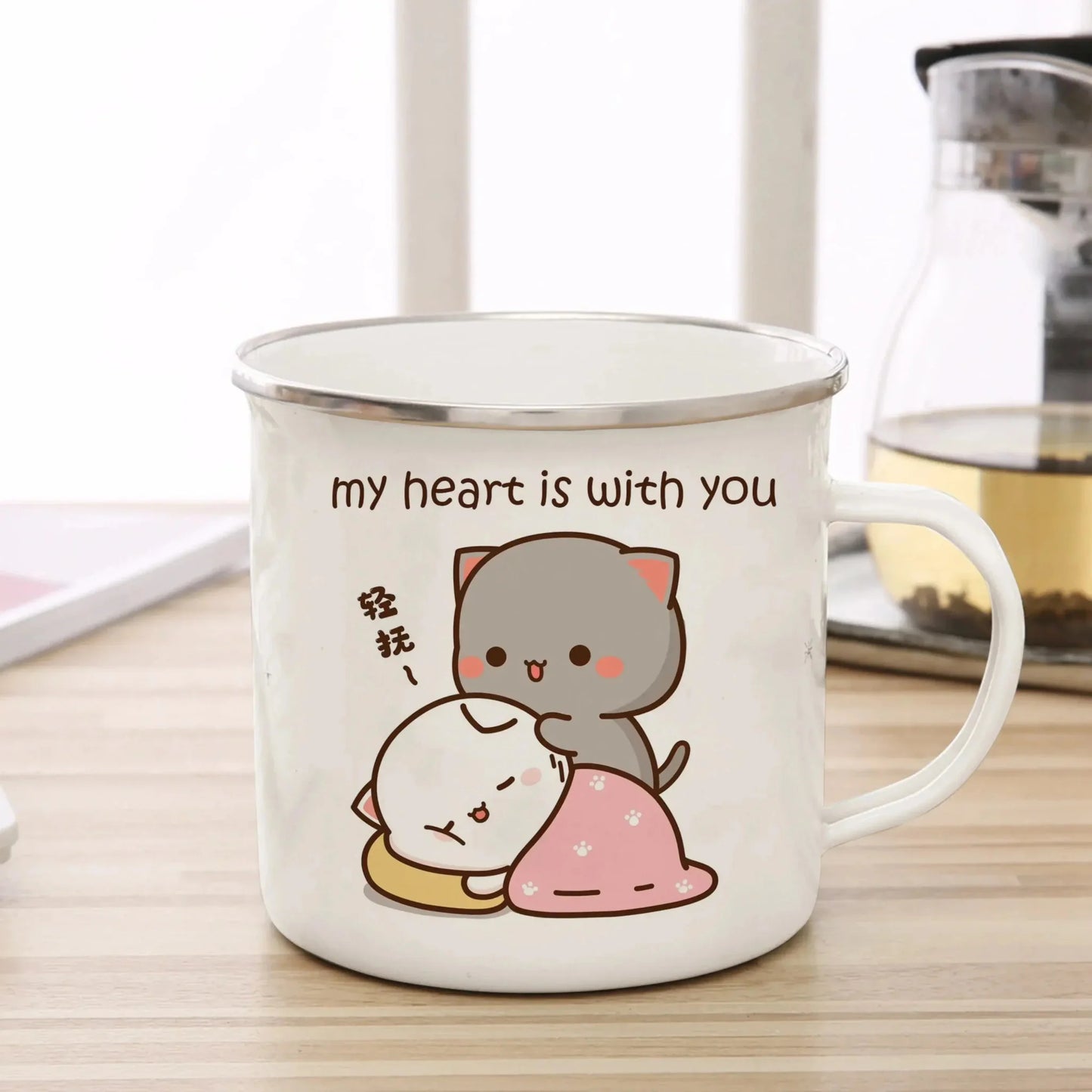 Peach And Goma Cup - DuduBubuShop.com