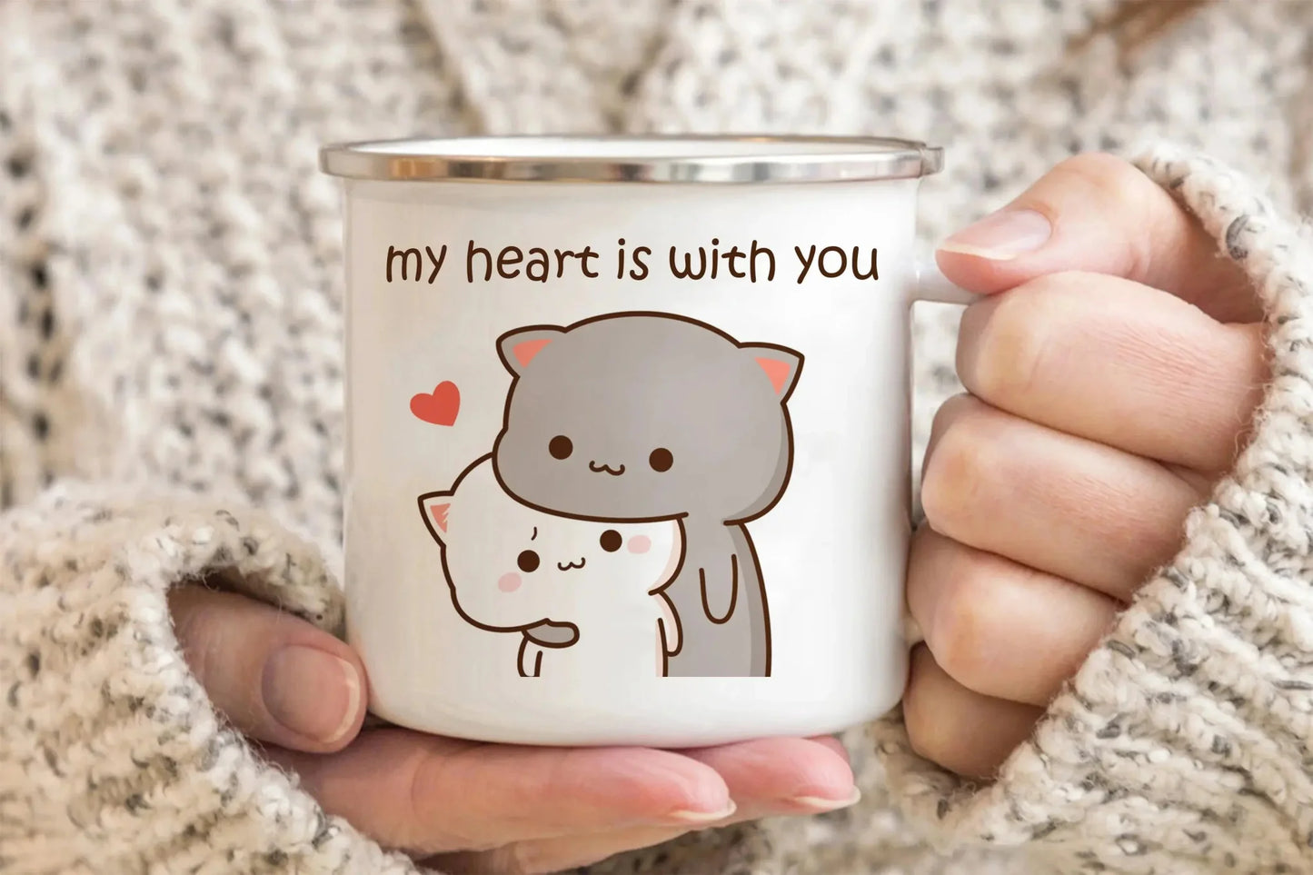 Peach And Goma Cup - DuduBubuShop.com