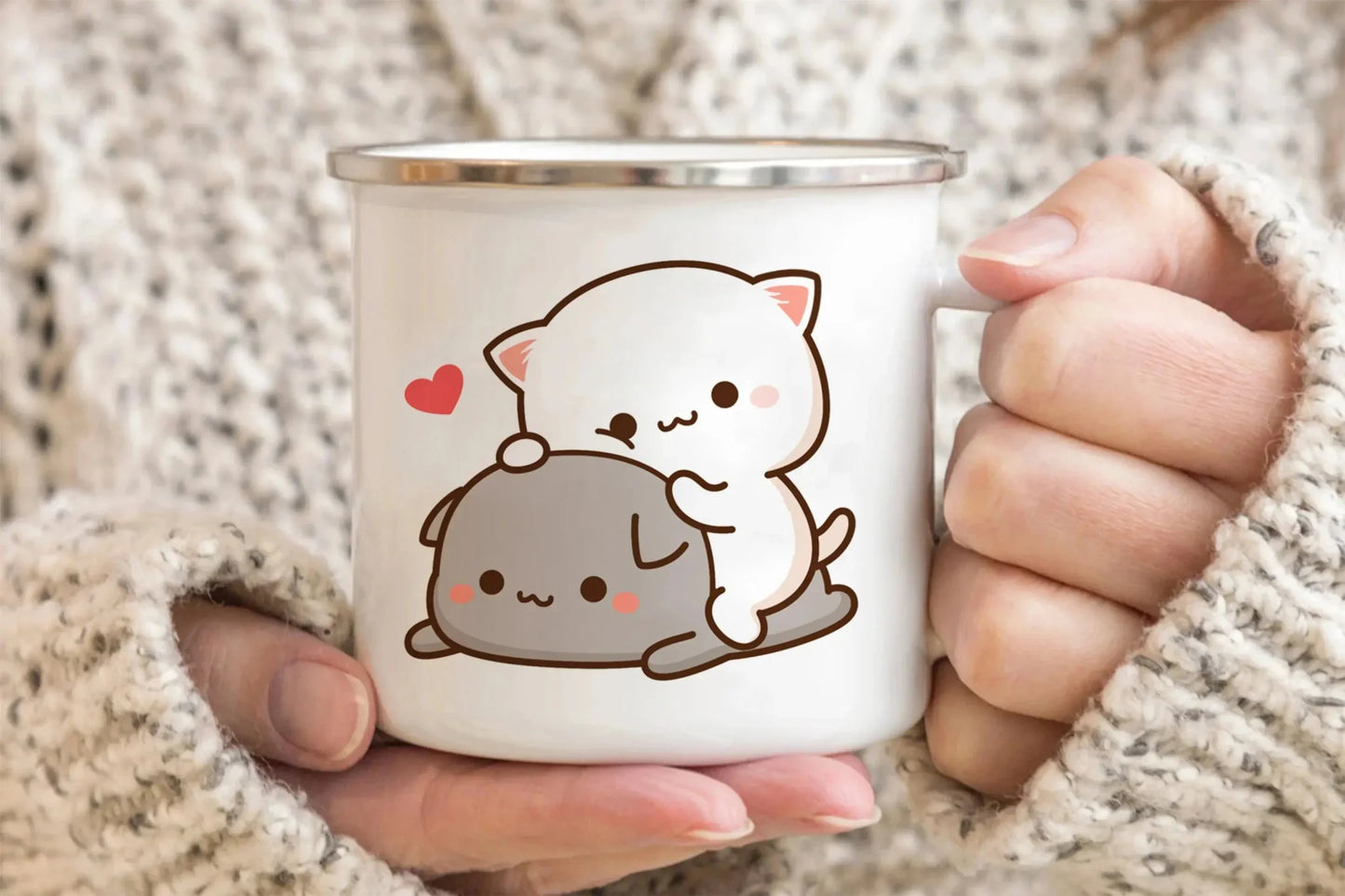 Peach And Goma Cup - DuduBubuShop.com