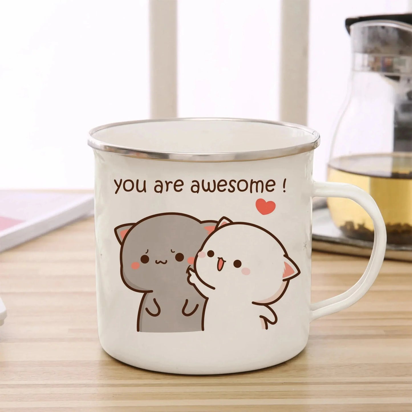 Peach And Goma Cup - DuduBubuShop.com