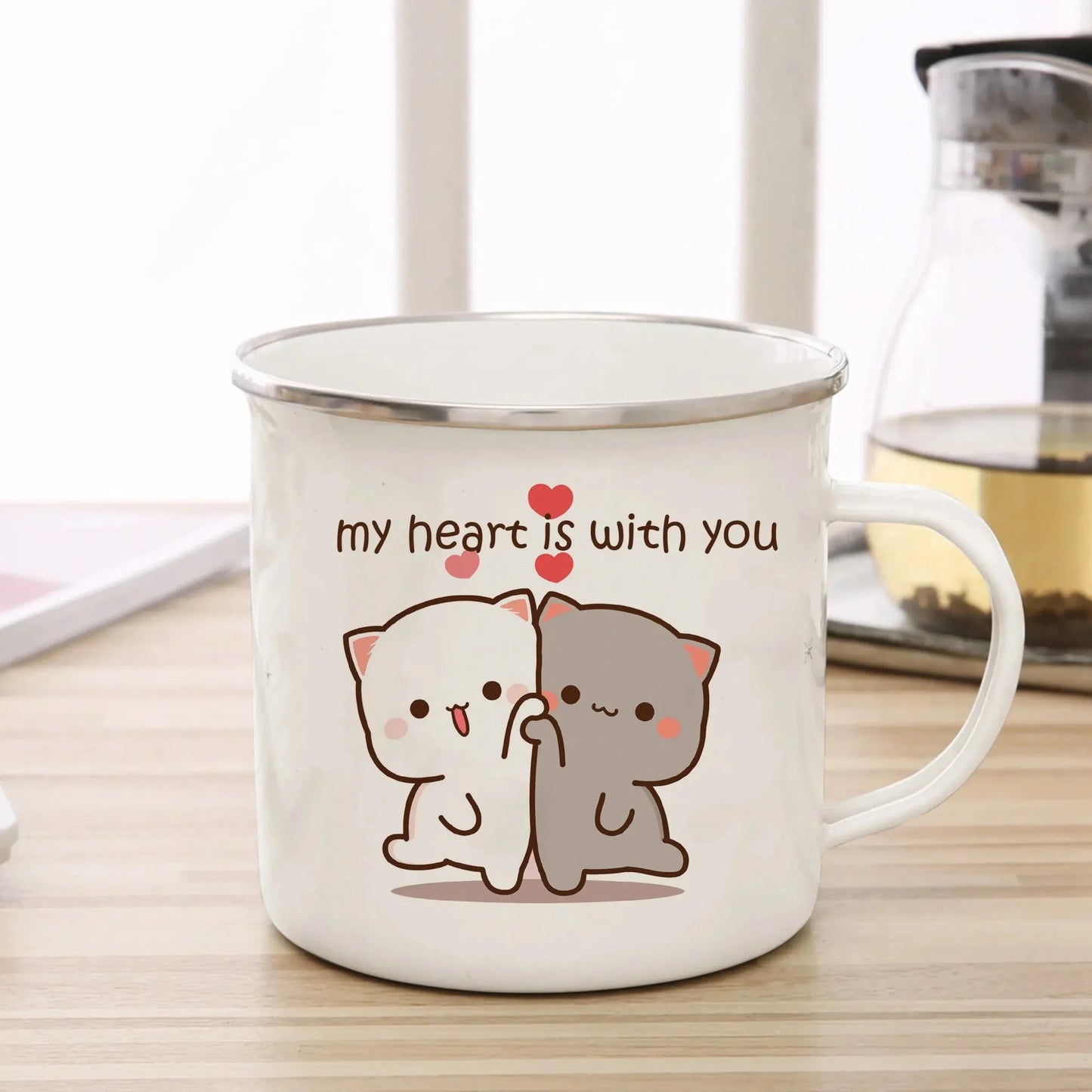 Peach And Goma Cup - DuduBubuShop.com