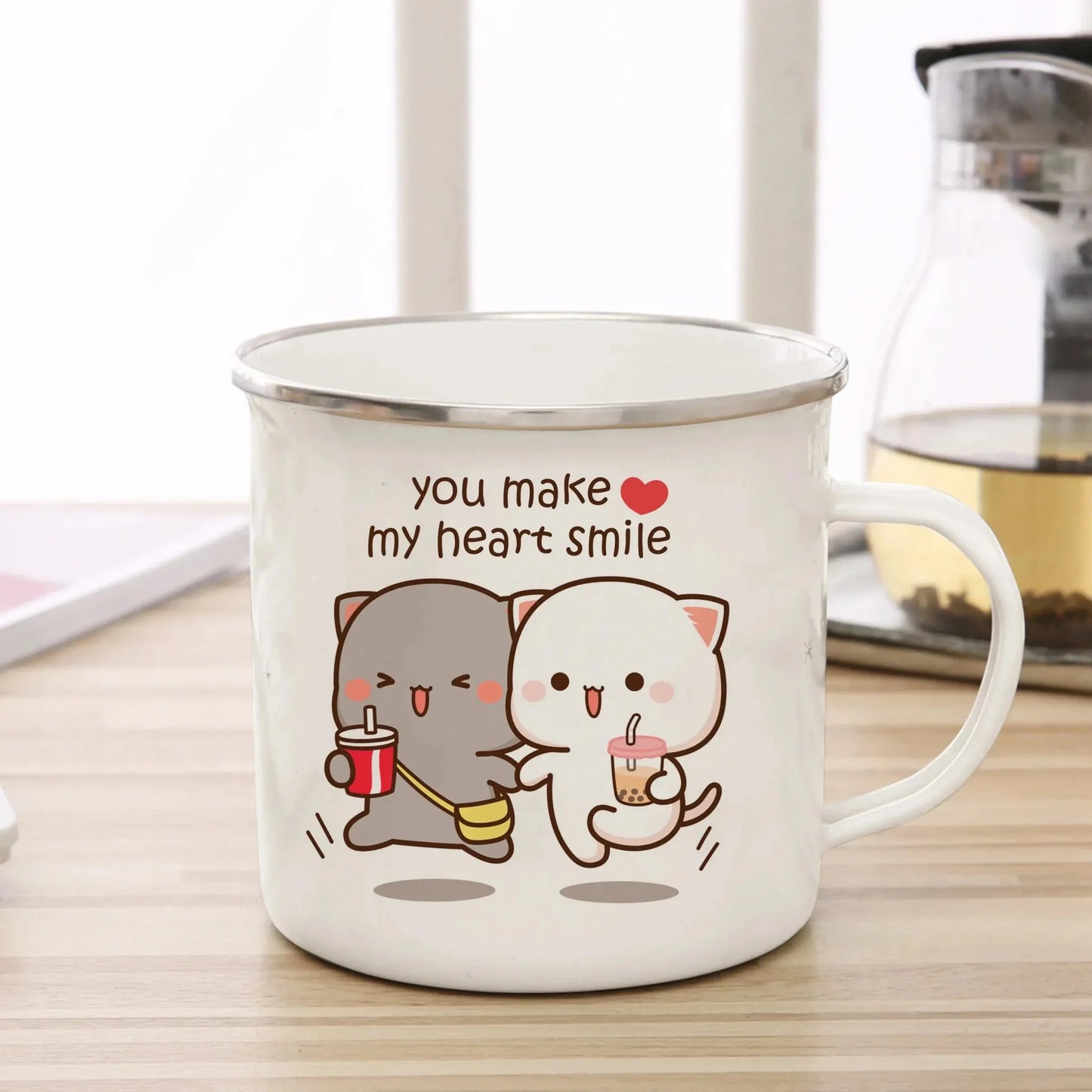 Peach And Goma Cup - DuduBubuShop.com