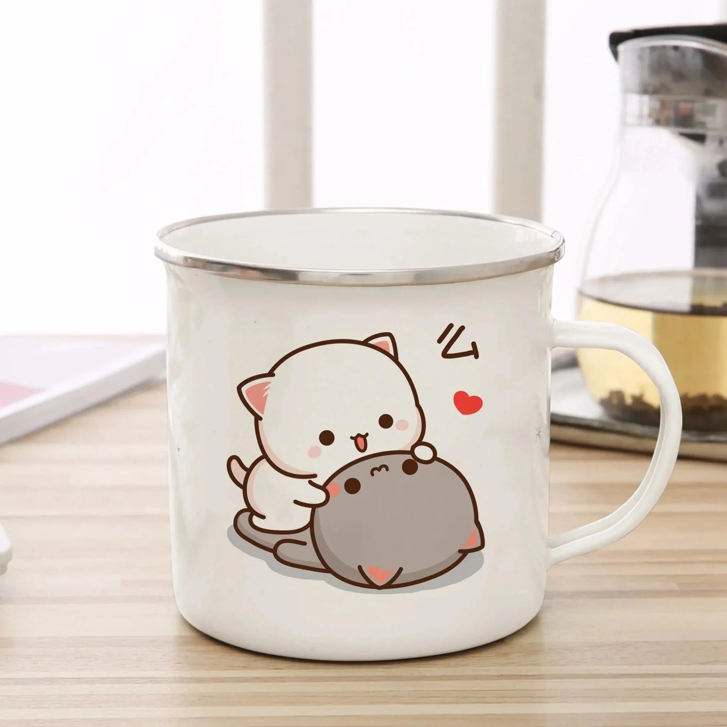Peach And Goma Cup - DuduBubuShop.com
