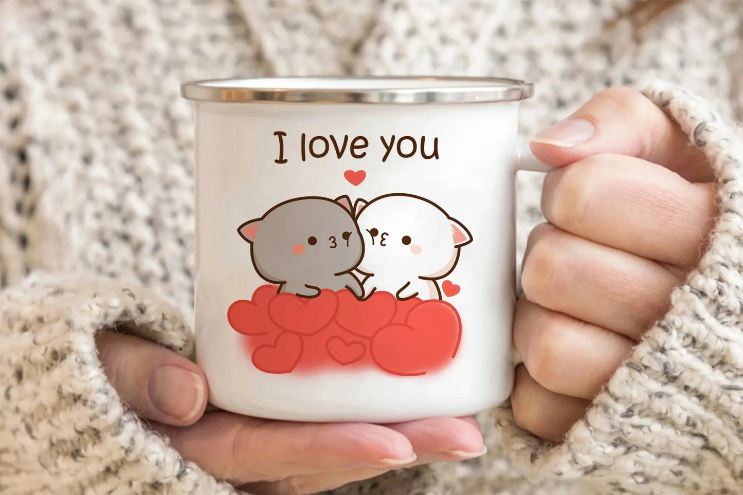 Peach And Goma Cup - DuduBubuShop.com