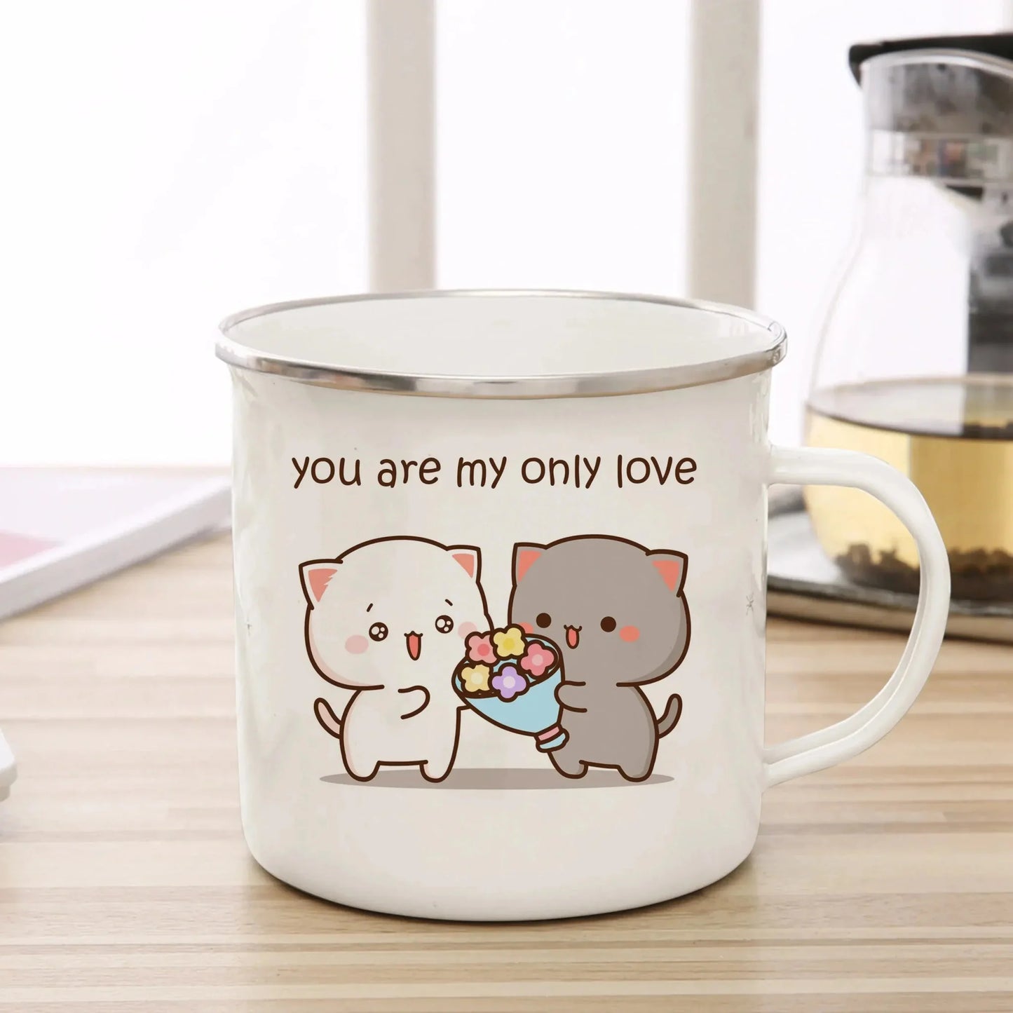 Peach And Goma Cup - DuduBubuShop.com