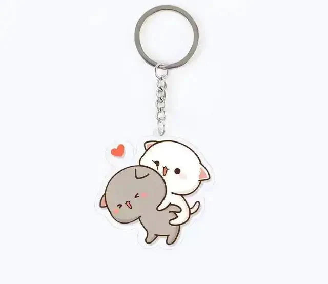 Peach and Goma Keychains - DuduBubuShop.com