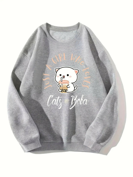 Peach & Goma Drinking Boba Tea - DuduBubuShop.com