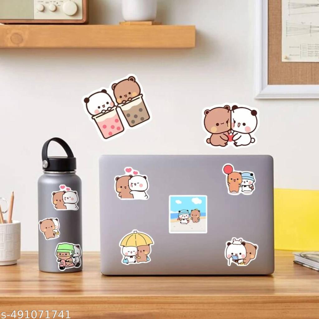 Bubu Dudu laptop stickers