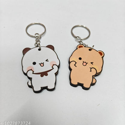 Dudu Bubu wink couple keychain set of 2 India