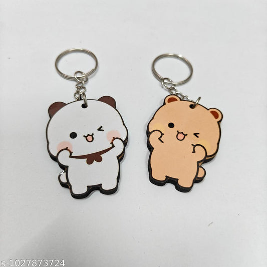 Dudu Bubu wink couple keychain set of 2 India